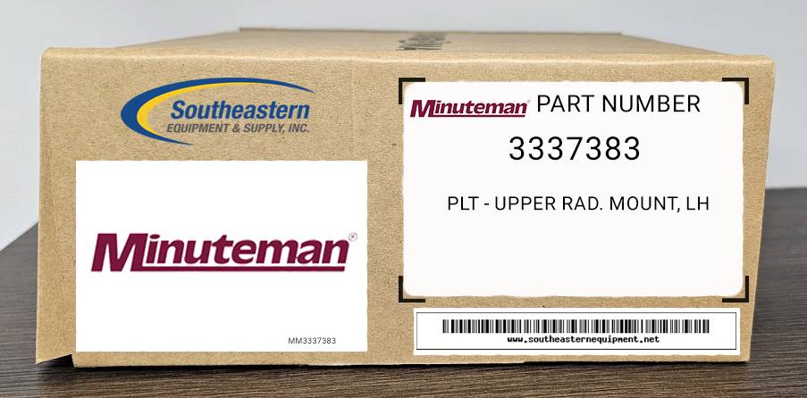 Minuteman OEM Part # 3337383 Plt - Upper Rad. Mount, Lh